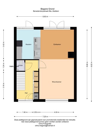 Floorplan - Benedendorpsstraat 28a, 7038 EN Zeddam